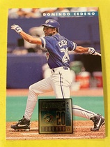 1996 Donruss Base Set #134 Domingo Cedeno