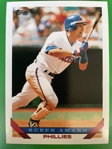 1993 Topps Base Set #43 Ruben Amaro