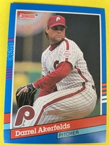 1991 Donruss Base Set #110 Darrel Akerfelds