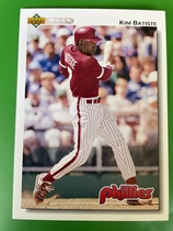 1992 Upper Deck Base Set #422 Kim Batiste