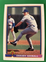 1991 Bowman Base Set #612 Zakary Shinall