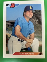 1992 Bowman Base Set #462 Matt Sinatro