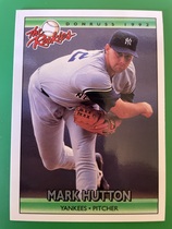 1992 Donruss Rookies #58 Mark Hutton