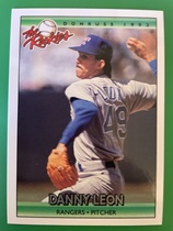 1992 Donruss Rookies #64 Danny Leon