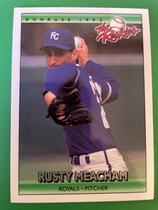 1992 Donruss Rookies #76 Rusty Meacham