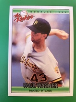 1992 Donruss Rookies #120 Paul Wagner