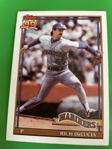 1991 Topps Traded #31T Rick DeLucia