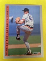 1993 Fleer Base Set #608 Mark Leiter