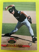 1993 Stadium Club Base Set #674 Steve Reed