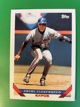 1993 Topps Base Set #151 Archi Cianfrocco