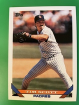 1993 Topps Base Set #166 Tim Scott