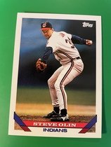 1993 Topps Base Set #167 Steve Olin