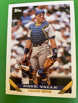 1993 Topps Base Set #370 Dave Valle