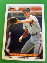 1993 Topps Base Set #384 Mike Benjamin