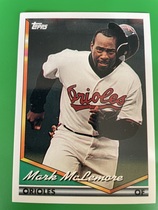 1994 Topps Base Set #370 Mark McLemore