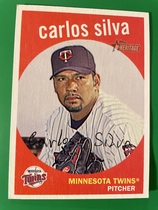 2008 Topps Heritage #187 Carlos Silva