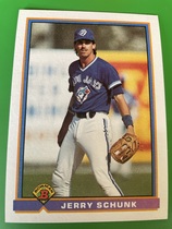 1991 Bowman Base Set #20 Jerry Schunk
