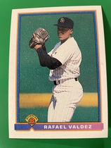 1991 Bowman Base Set #663 Rafael Valdez