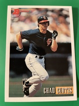 1993 Bowman Base Set #313 Chad Curtis