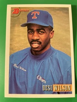 1993 Bowman Base Set #337 Desi Wilson