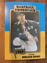 1980 TCMA Baseball Immortals #97 Burleigh Grimes