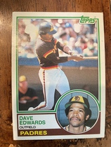 1983 Topps Base Set #94 Dave Edwards