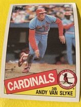 1985 Topps Base Set #551 Andy Van Slyke