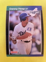 1989 Donruss Base Set #368 Danny Heep