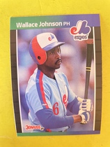 1989 Donruss Base Set #484 Wallace Johnson
