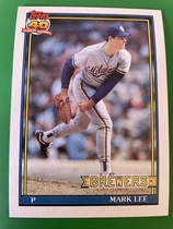 1991 Topps Base Set #721 Mark Lee