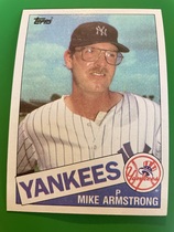 1985 Topps Base Set #612 Mike Armstrong