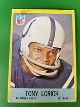 1967 Philadelphia Base Set #18 Tony Lorick