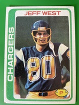 1978 Topps Base Set #88 Jeff West