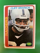 1978 Topps Base Set #305 Cliff Branch