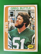 1978 Topps Base Set #382 Greg Buttle