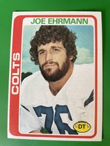 1978 Topps Base Set #398 Joe Ehrmann