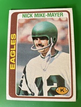 1978 Topps Base Set #491 Nick Mike-Mayer