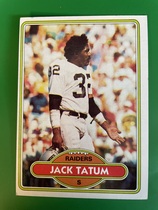 1980 Topps Base Set #429 Jack Tatum