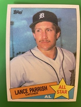1985 Topps Base Set #708 Lance Parrish
