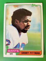 1981 Topps Base Set #206 Danny Pittman
