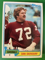 1981 Topps Base Set #519 Dan Dierdorf