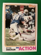 1982 Topps Base Set #464 Ottis Anderson