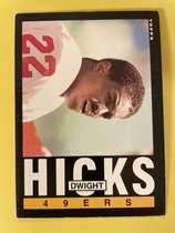 1985 Topps Base Set #155 Dwight Hicks