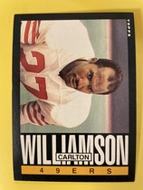 1985 Topps Base Set #165 Carlton Williamson