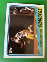 1988 Topps Base Set #203 San Diego Chargers