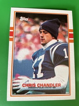 1989 Topps Base Set #209 Chris Chandler