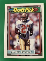 1992 Topps Base Set #303 Terrell Buckley