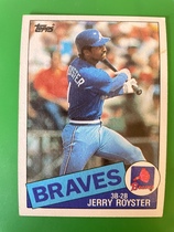 1985 Topps Base Set #776 Jerry Royster