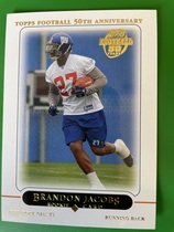 2005 Topps Base Set #378 Brandon Jacobs