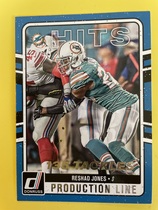 2016 Donruss Production Line Hits #4 Reshad Jones